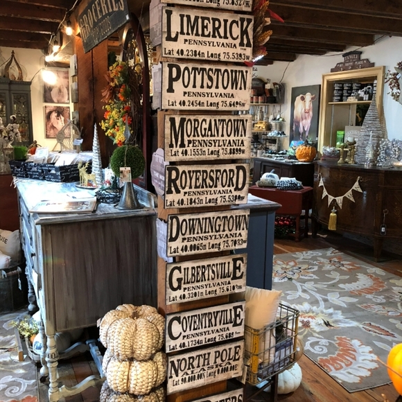 MARIETTA, PA RUSTIC WOOD TOWN SIGN - Picture 2 of 4